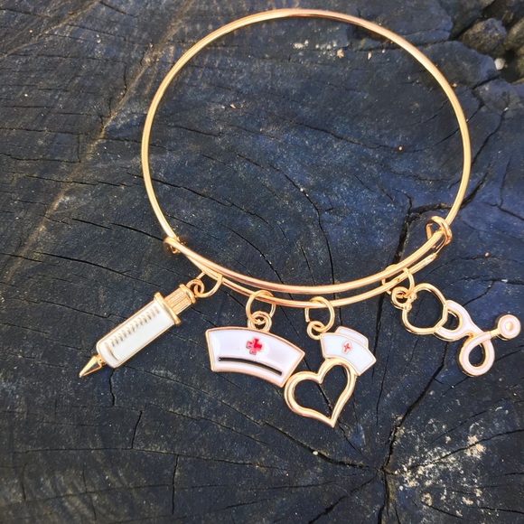 Nurse/doctor charms bracelet - Picture 6 of 8